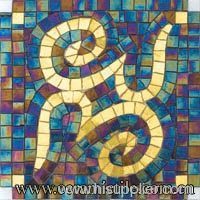 Glass Mosaic Pattern, Glass Art Mosaic