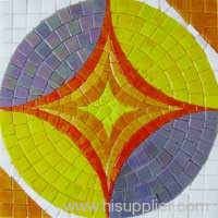 Glass Art Mosaic, Mosaic Art Pattern, Glass Mosaic