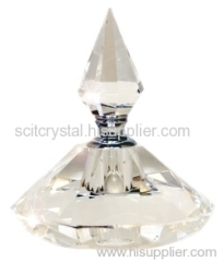 Crystal perfume bottle