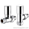 Solid Brass Round Top Radiator Valves