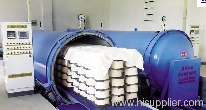 Vacuum Conditioning and Heat Setting Machine