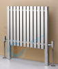 Designer Square Chrome Radiator