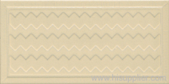 Glazed Tiles Series Embossed Tile, Exterior Wall Tile