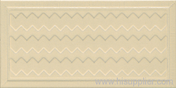 Glazed Tiles Series Embossed Tile, Exterior Wall Tile