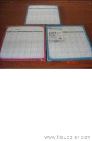 plastic calender board