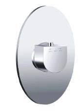 OVAL Designer Thermostatic shower Valve