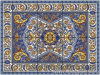 Art Floor Tile Pattern