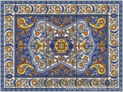 Art Floor Tile Pattern