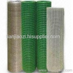 pvc coated welded netting