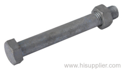 HDG bolt and nut
