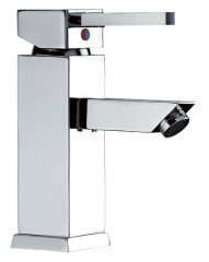 Square Single Lever Basin Mixer