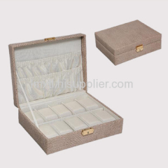 Leather Watch Box / watch display case
