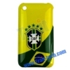 The Brazilian Football Association style iPhone 3G Case,CBF Hard Case