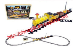 Battery Operated Construction Classic Train Toy Set