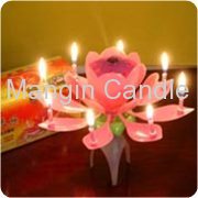 Lotus Music Candle