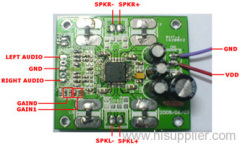 digital audio amplifier module