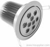 9x3w high power recessed LED ceiling light