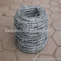hot dipped galvanzied barbed wire