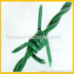 pvc coated barbed wire