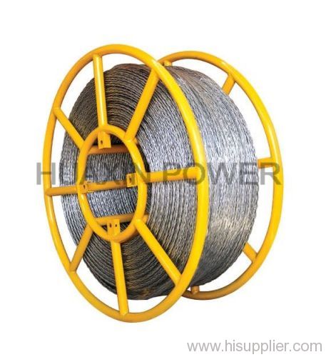 Anti-twisting steel wire rope