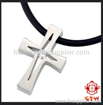 titanium pendants,stainless steel pendants,cross pendants
