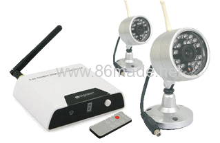 2.4GHz wireless surveillance AV receiver kits