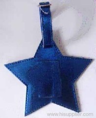 star shaped Luggage Tag
