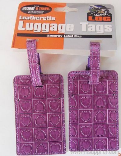 promotional Leather baggage/Luggage Tag