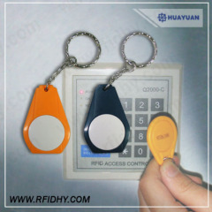 plastic key tag