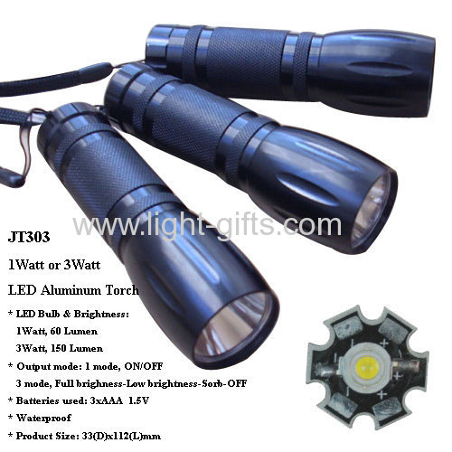 1WATT LED TORCH