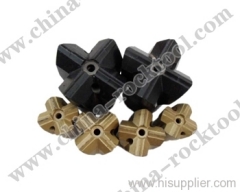 threaded cross bit cross bits drilling bits