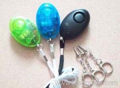 personal alarm With Keychain and LED Light