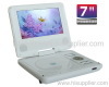 7&quot; portable DVD player with TV