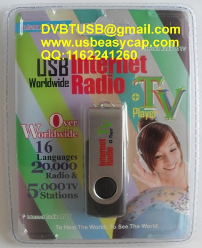 USB Internet Radio TV Player Worldwide