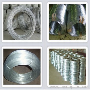 Hot-dipped galvanized iron wire