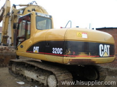 Used CAT320C Track excavator