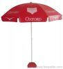 180g PVC advertising beach umbrella