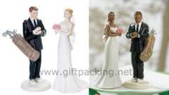 Golf Fanatic Groom Cake Topper