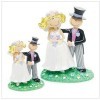 Comical Bride & Groom Figurine