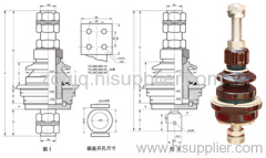 OIL LEVEL INDICATOR, Bimetal Thermometer, Dehydrating breather3, Insulating Cylinder Transformer,Silicon Rubber Damping