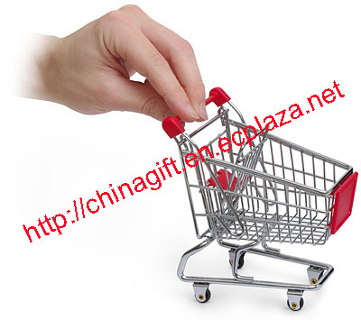 Mini Shopping Cart Desktop Organizer