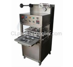 cup tray bowl Sealing machine MAP MACHINE vacuum packing machine gas flushing sealing machine