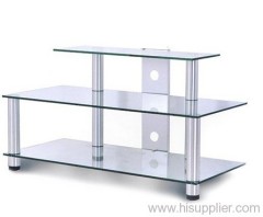 glass tv stand