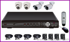 4CH H.264 CCTV DVR Kit