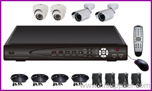 4CH H.264 CCTV DVR Kit