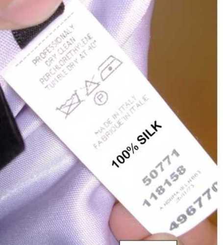 garment label