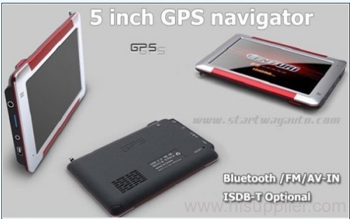 Car GPS Navigation System, GPS Navigation System, Navigation System, Portable GPS Navigator 5.0 Inch SW 116
