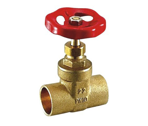 brass gate valve