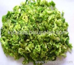 Dehydrated cabbage granules