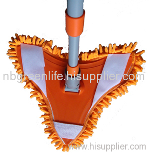 triangle microfiber mop